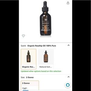 Natures Leaf Rosehip Oil(new)-2fl oz